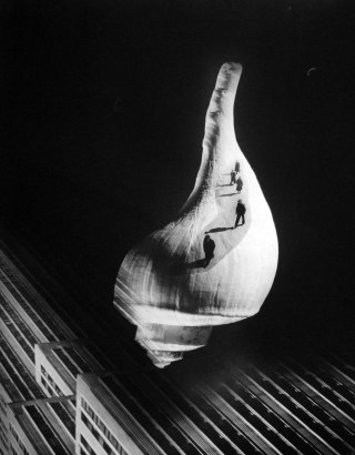 Barbara Morgan - City Shell, 1938 Photogram mounted to board, printed 1938 | Bruce Silverstein Gallery