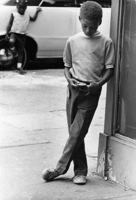 Chester Higgins -  Pondering, Harlem, 1969