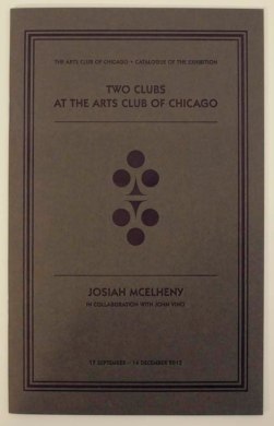 Two Clubs at the Arts Club of Chicago