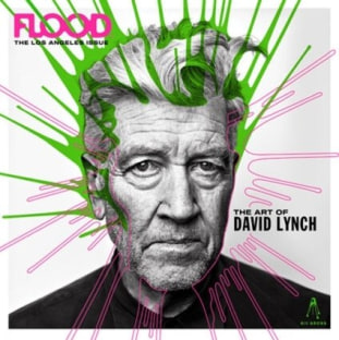 cover of Flood magazine with portrait of David Lynch