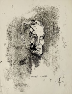 Hughie Lee-Smith,Untitled (Head of a Man), circa 1969