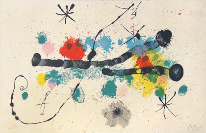 Joan Miró, Je Travaille Comme Un Jardinier (I Work Like a Gardener), 1964