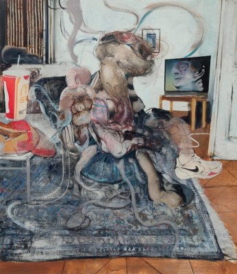 Adrian Ghenie in 'The Fear of NOW'