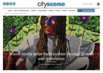 LaSahe Boyd Featured in Cityscene Magazine: The Art of Healing