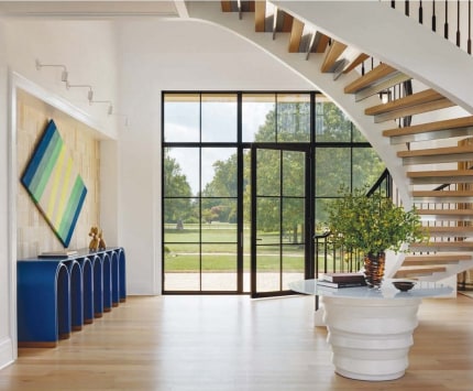 Interior Design Project Featuring Washington Color School Artists
