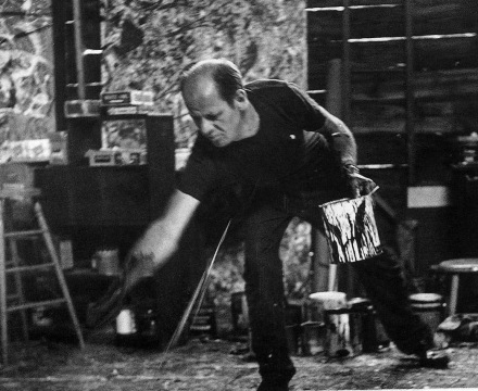 Photograph of Jackson Pollock