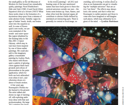 Photograph of "James Rosenquist Review"