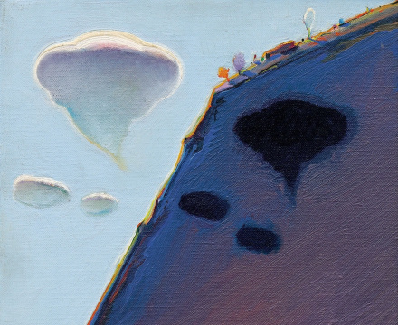 Wayne Thiebaud, "Cloud Ridge," 1967