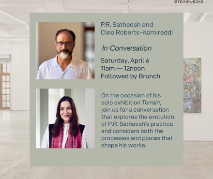 P.R. Satheesh and Cleo Roberts-Komireddi in conversation