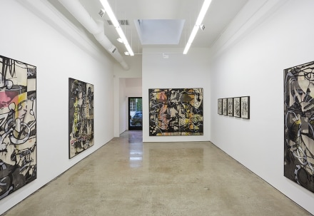 Installation View of &quot;MYS/MOS&quot; Show by Jan-Ole Schiemann
