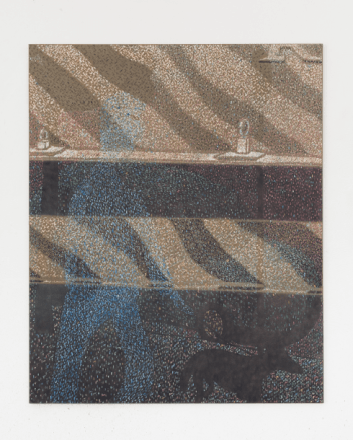 Maximilian Kirmse, R.E.F., 2018, Oil on linen, 63 x 51 1/8 in (160 x 130 cm), MK18.006