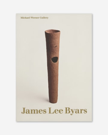 James Lee Byars: Early Works and The Angel