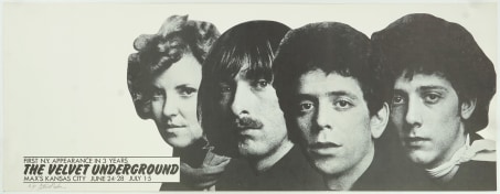 Velvet Underground Poster Max's Kansas City New York City 1970