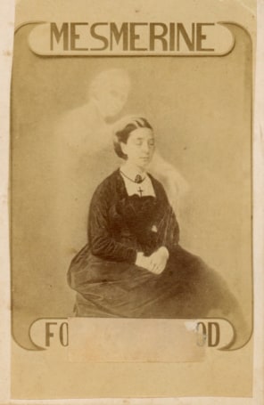 MRS. W. H. MUMLER, BOSTON, CLAIRVOYANT PHYSICIAN, ADVERTISING MESMERINE, A HEALTH REMEDY