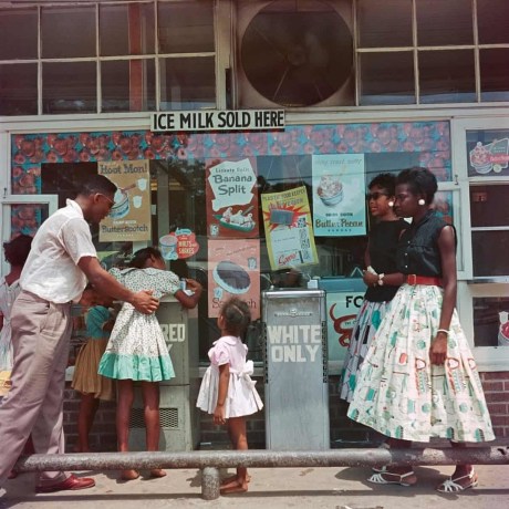 Gordon Parks’s At Segregated Drinking Fountain: persistent inequalities