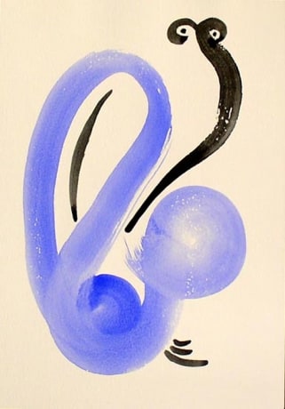 Ranbir Kaleka Untitled (Blue Abstract)