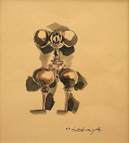 Laxma Goud Untitled (Ceramic Series - 1)
