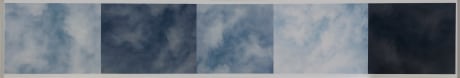 Shilpa Gupta, Border Sky,&nbsp;2015,&nbsp;Digital print on archival paper,&nbsp;15 x 96 in