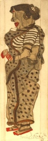 T. Vaikuntam UNTITLED (STANDING WOMAN III)