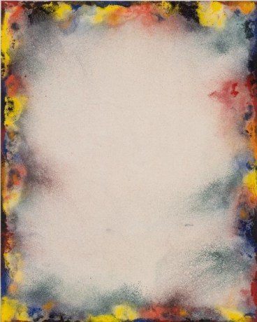 Natvar Bhavsar,&nbsp;UNTITLED XVIII,&nbsp;1973,&nbsp;Dry pigments with oil and acrylic mediums on paper,&nbsp;48 x 39 in