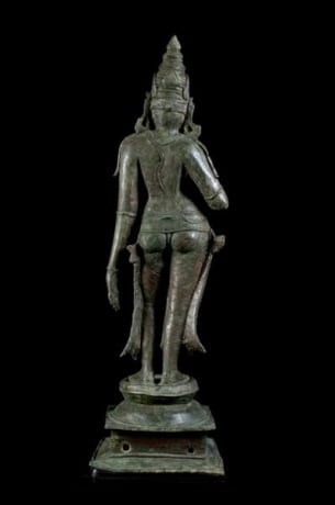 Uma in the form of Shivakami