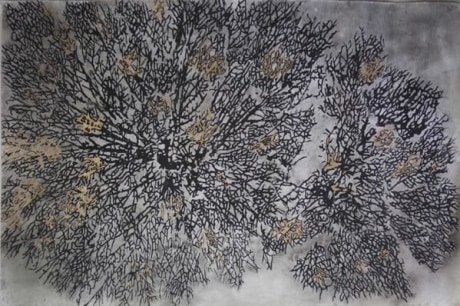 G. R. Iranna, Burnt Branches (diptych)