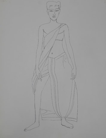 Surendran Nair Untitled (Drawing 6)