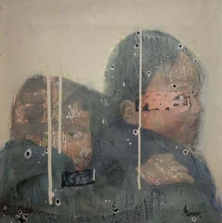 G. R. Iranna, Untitled (Two Children)