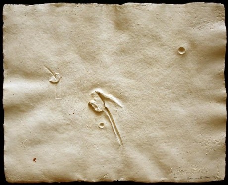 Wounds series made from plaster casts