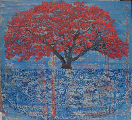 G.R. Iranna TREE ON CARPET