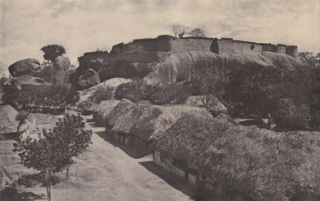 The Hill Fort at Trimium, Poodocottah, India