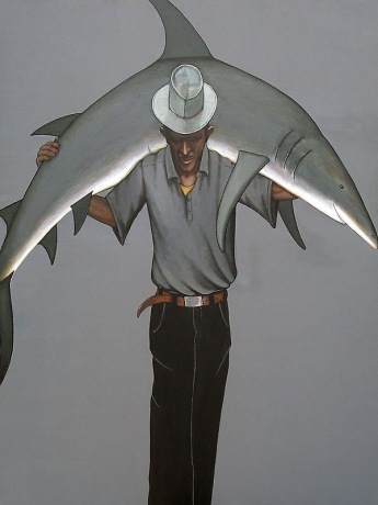 Rajan Krishnan MAN WITH A SHARK
