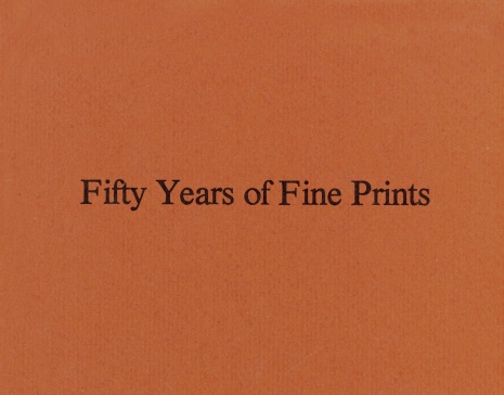 Fifty Years Of Fine Prints: An Anniversary Celebration Of AAA
