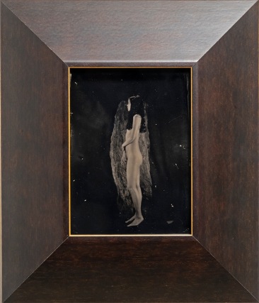 Yamamoto Masao,&nbsp;Untitled (AM #1), 2023. Unique collodion Ambrotype, image size: 7 x 5 1/8 inches, frame size: 12 1/2 x 10 5/8 inches.