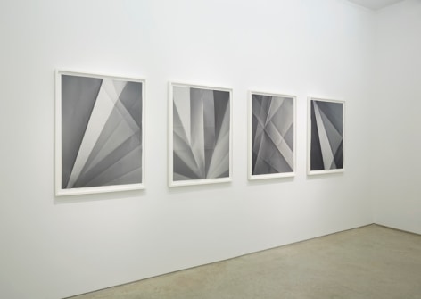 Installation view Alyson Shotz, Double Fold, 2013