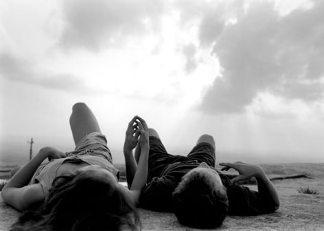 Stone Mountain,&nbsp;GA (couple lying on rock)&nbsp;1997&nbsp;Gelatin silver print, please inquire for available sizes&nbsp;