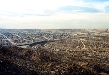 &quot;Untitled&quot; [Train from Cristo Rey, Sunland Park, NM], 2010 Chromogenic print, 39 x 55 inches and 55 x 76 inches, [VS-10-10], Ed. of 5