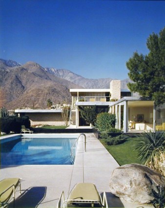 Kaufmann Residence (Richard Neutra, architect), Palm Springs, 1949, 20 x 24 inch Chromogenic Print, Signed &amp;amp; dated on verso