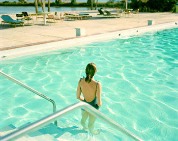 Stephen Shore, Ginger Shore, Causeway Inn, Tampa, Florida, November 17, 1977, 1977/ 2000, 20 x 24 inch Chromogenic print, Edition of 8