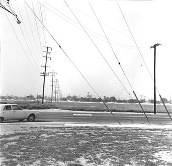 Ed Ruscha, Vacant Lots Portfolio, 1970, 22 x 22 inch, 3/4 Gelatin Silver Prints (only sold together), mounted to board, Printed in 2003, Edition 7/35