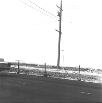 Ed Ruscha, Vacant Lots Portfolio, 1970, 22 x 22 inch, 1/4 Gelatin Silver Prints (only sold together), mounted to board, Printed in 2003, Edition 7/35