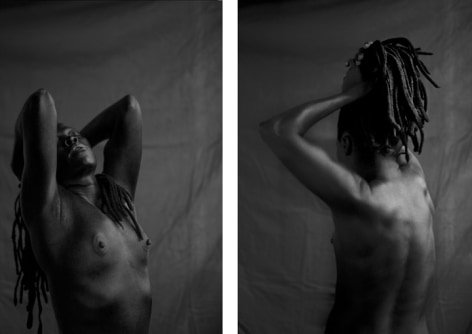 Zanele Muholi,&nbsp;Somandla, Parktown,&nbsp;2014. Gelatin silver prints, 19 1/2 x 13 inches each.&nbsp;