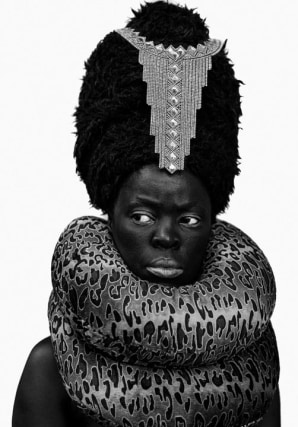 Zanele Muholi,&nbsp;Xiniwe II at Cassilhaus, North Carolina,&nbsp;2016. Gelatin silver print.&nbsp;