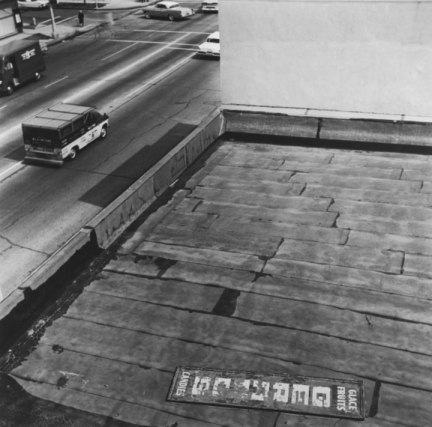 Untitled,&nbsp;from&nbsp;Rooftop&nbsp;series, 25.5 x 25.5 inch silver gelatin print