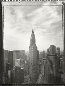 Chrysler Building, 1995, 11.5 x 15 dust grained photogravure, edition 5/50