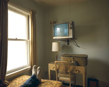 Stephen Shore, &quot;Room 125, Westbank Motel, Idaho Falls, Idaho, July 18, 1973&quot;, 20 x 24 inch C-print, Edition of 8