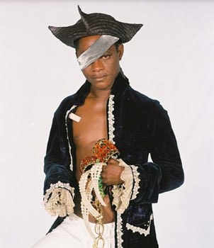 Samuel Fosso, Self-Portrait, 1997, 20 x 15 inch Chromogenic print, Edition 3/12.