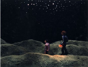 Hiking at Night (flashlight), 2003-04, chromogenic print, edition of 15, 