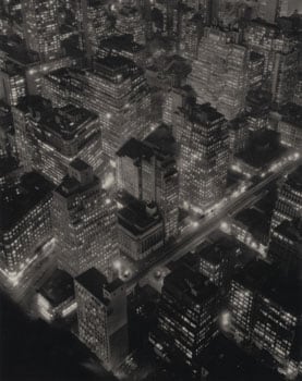 Bernice Abbott Nightview, New York, 1932