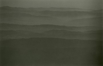 Yamamoto Masao,&nbsp;Untitled #1501, 2008,&nbsp;from the series&nbsp;Kawa=Flow.&nbsp;Gelatin silver print with mixed media,&nbsp;5 1/2 x 8 inches.